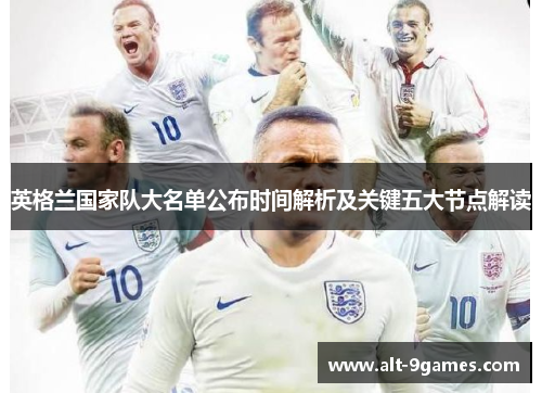 英格兰国家队大名单公布时间解析及关键五大节点解读